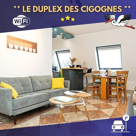 * * Le Duplex Des Cigognes * * Apartment *